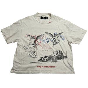 Represent Wonderland England T-Shirt in White